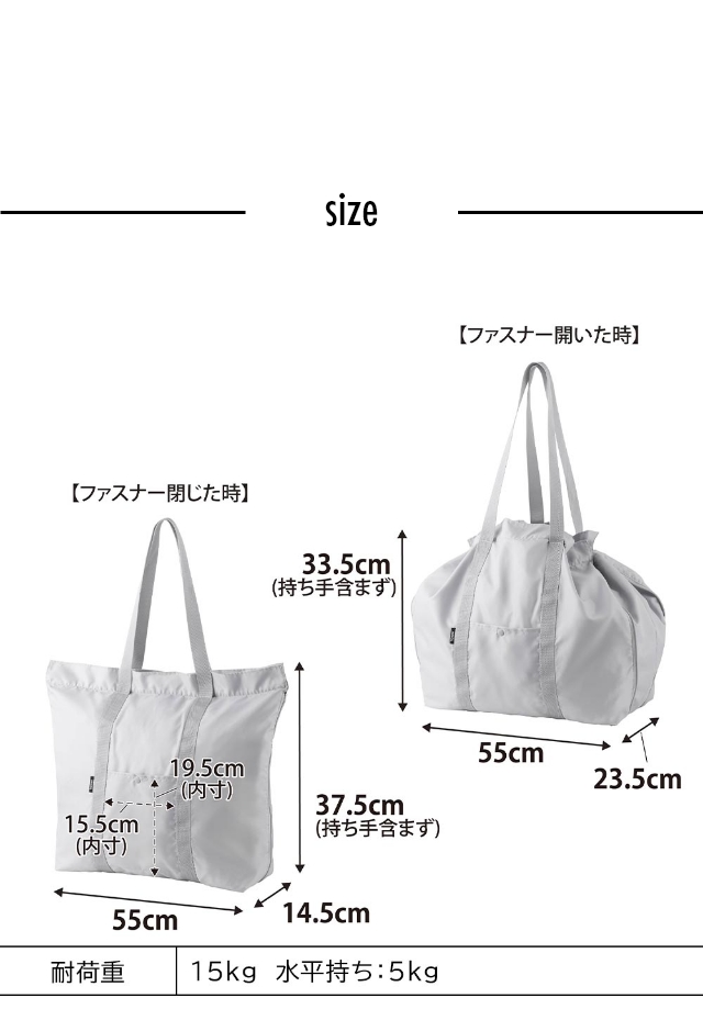 tower (タワー) 洗える持ち帰り寿司・ピザが入るレジかごバッグ