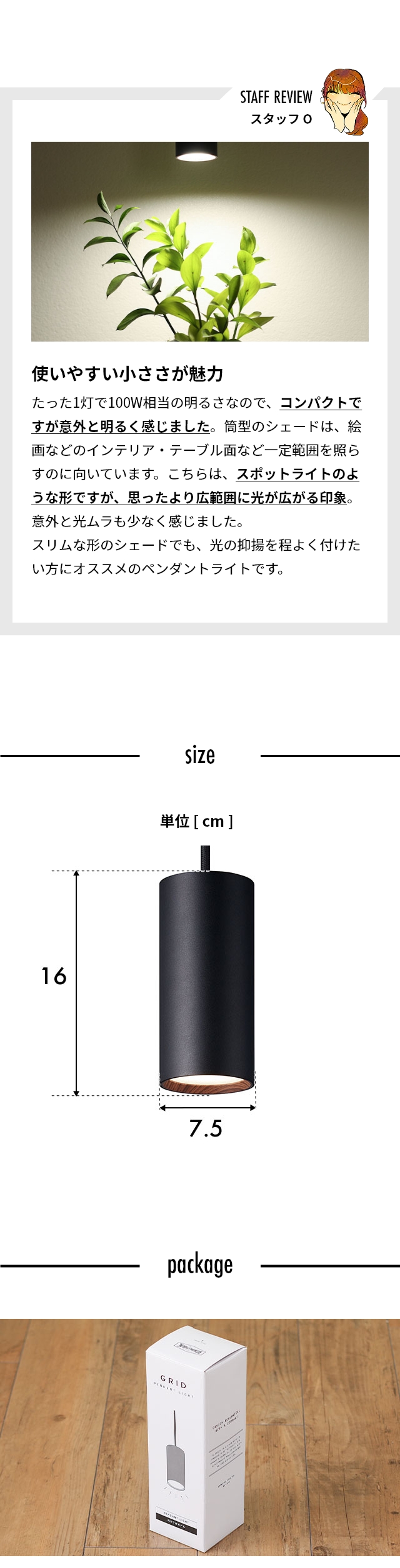 ART WORK STUDIO (アートワークスタジオ) グリッドプラス ペンダント (Grid PLUS pendant) AW-0619E
