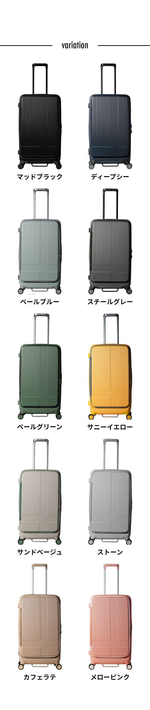 innovator(イノベーター) ハードジップキャリー 75L INV650DOR