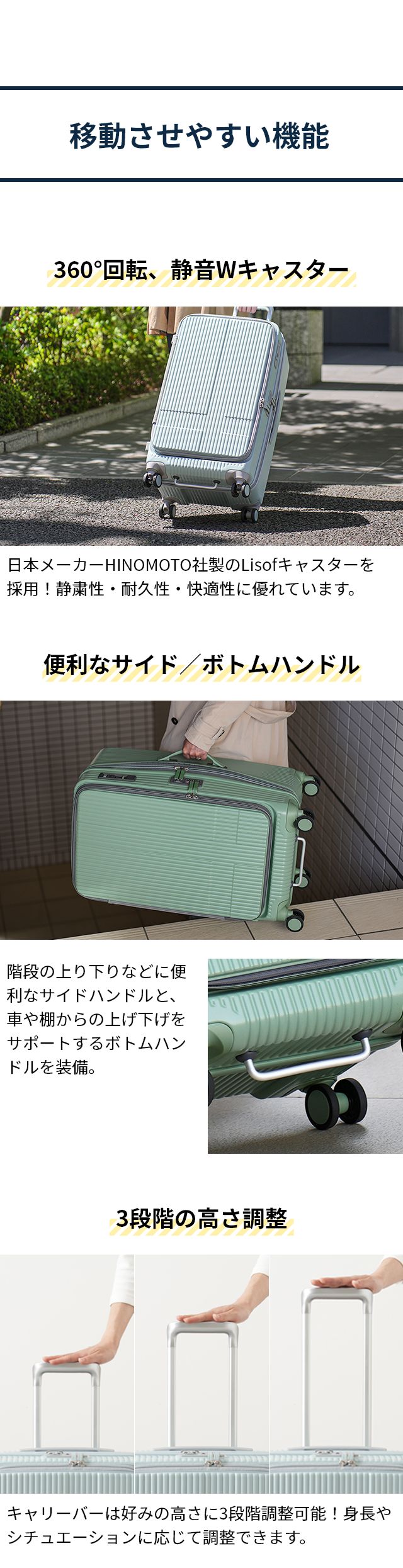 innovator(イノベーター) ハードジップキャリー 75L INV650DOR