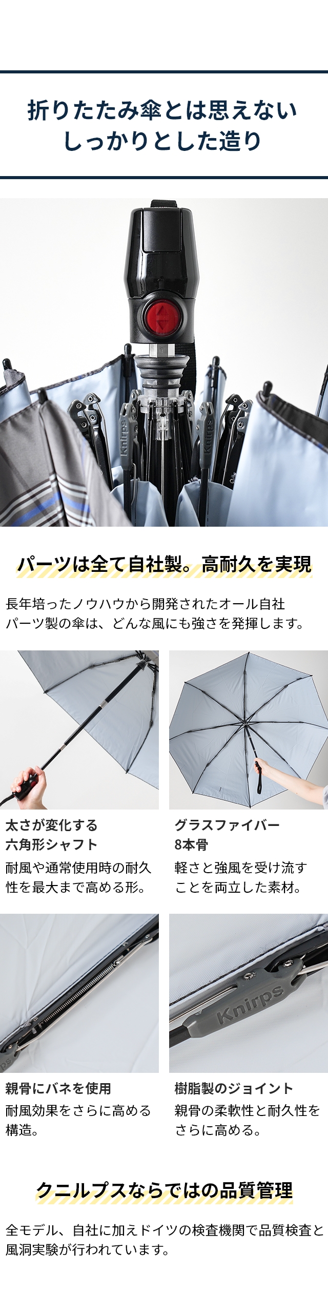 Knirps（クニルプス） T.220 Rain or Shine