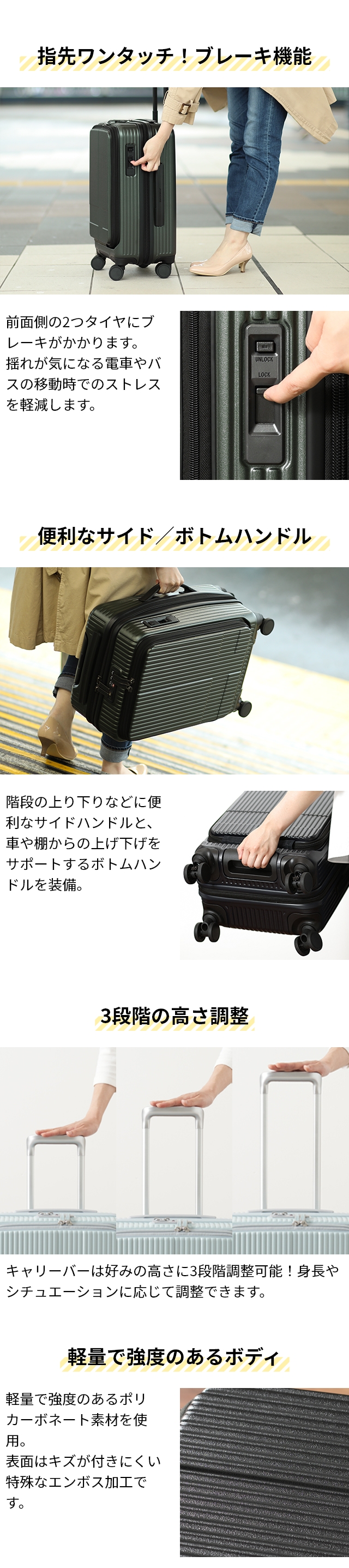 innovator(イノベーター) ハードジップキャリー 38L INV50