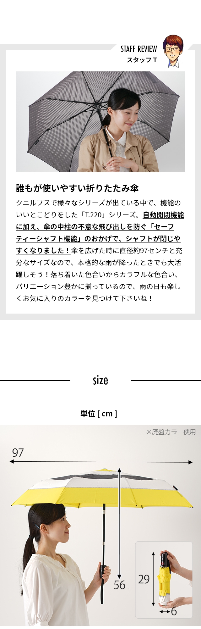 クニルプス（Knirps） T.220限定モデル