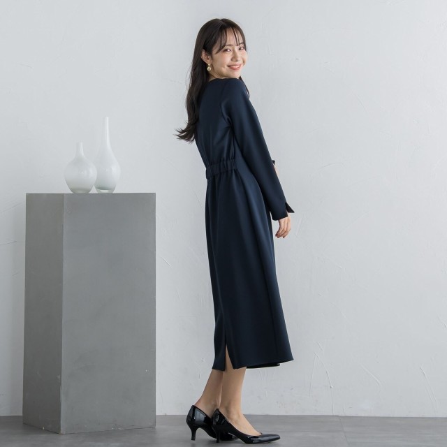 ケティ（ketty）/ハイストレッチジョーゼット長袖ワンピース