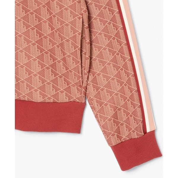 ラコステモノグラムトラックジャケット ラコステ（LACOSTE）/モノグラムジャカードトラックジャケット