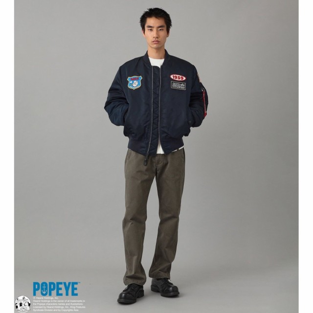 アルファ インダストリーズ（ALPHA INDUSTRIES）/POPEYE(TM)xALPHA L