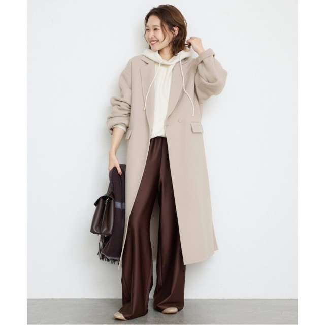 スローブ イエナ(SLOBE IENA)/souple woolダブルフェイス スローブ イエナ(SLOBE IENA)/souple woolダブルフェイス