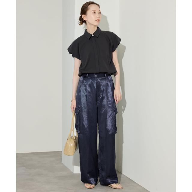 スローブ イエナ（SLOBE IENA）/サテンカーゴパンツの通販はau PAY