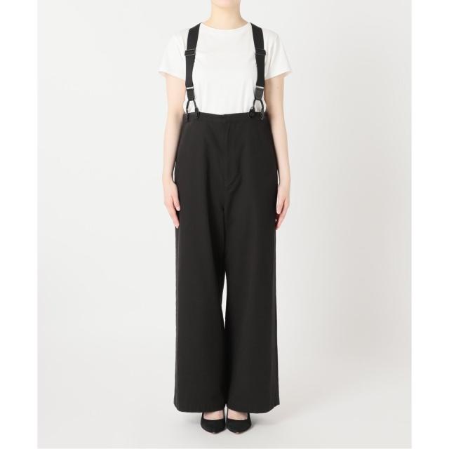 Spick&Span サスペンダー付きワーカーパンツ Spick & Span（スピックアンドスパン）の「サスペンダー付き