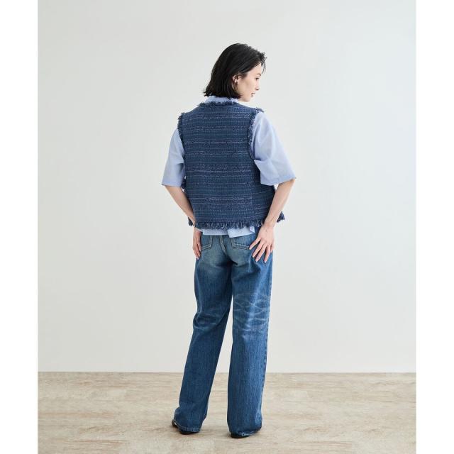 ROPE' / ロペ 【GIOLICA（ジオリカ）】別注TWEED V GILET（ジレ） ROPE'｜【GIOLICA(ジオリカ)】別注TWEED V GILET(ジレ