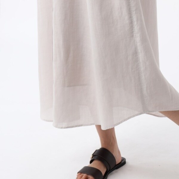 時間指定不可 アンタイトル 洗える ふんわり 麻シャツワンピース 即納 最大半額 Www Bnooon Com