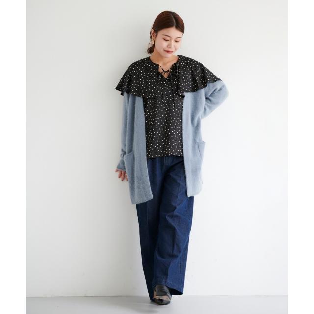le.coeur blanc / ルクールブラン ケープフリルブラウス le.coeur blanc｜ケープフリルブラウス | Rakuten Fashion(楽天
