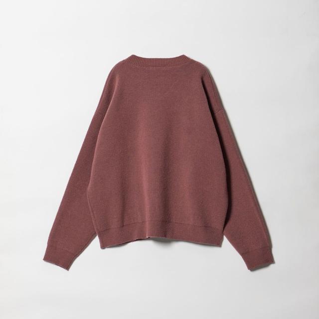 モンキータイム（monkey time）/プレーティング クロップド Vネック