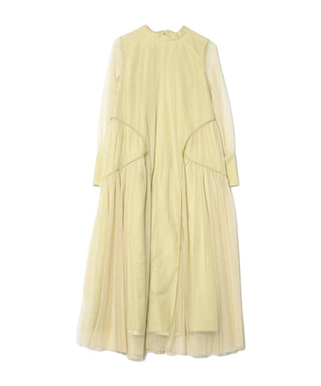 アンドレスド（ANDRESD）/【ANDRESD】piping tulle dressの通販はau