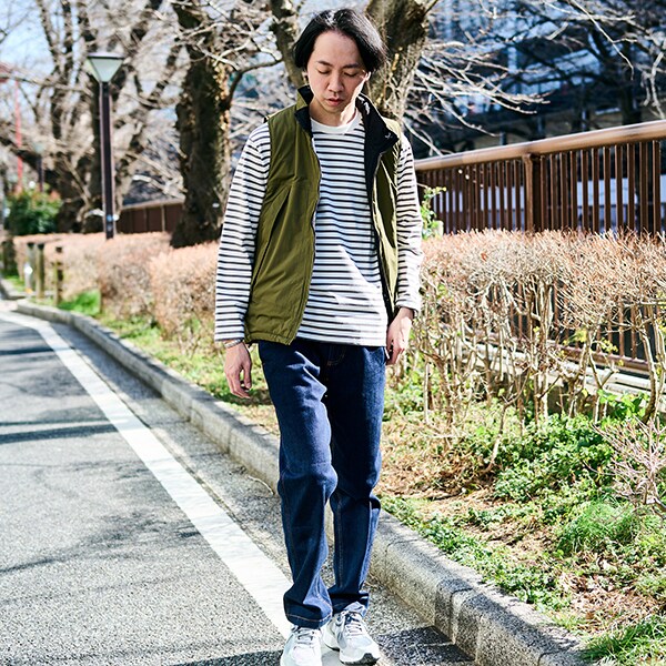 メンズメルローズ（MEN'S MELROSE）/【MASTER FRAME】リバーシブル中綿