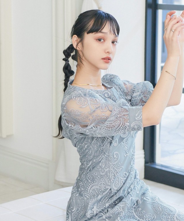 ドレスアン(Dress Ann)/刺繍パーティードレス結婚式ワンピース ドレスアン(Dress Ann)/刺繍パーティードレス結婚式ワンピース