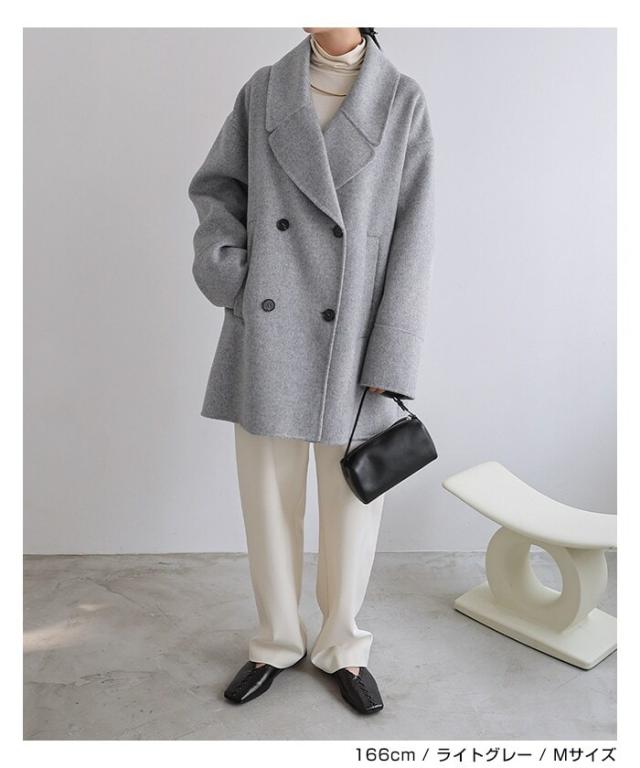 エバーネイビー（evernavy）/リバー ピーコート evernavy エバー