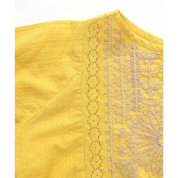 チチカカ（titicaca）/エコフレンドリーコットン×ラクノウ刺繍