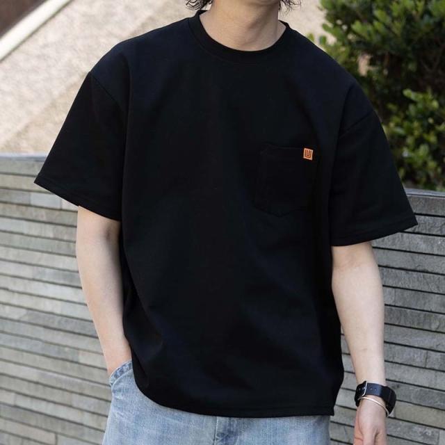 UNIVERSAL OVERALL ユニバーサルオーバーオール PONTE POCKET TEE U2413211-B ユニセックス メンズ Tシャツ カジュアル  ポンチ シンプル 父の日 ギフト Amazon | [ユニバーサルオーバーオール] PONTE POCKET TEE