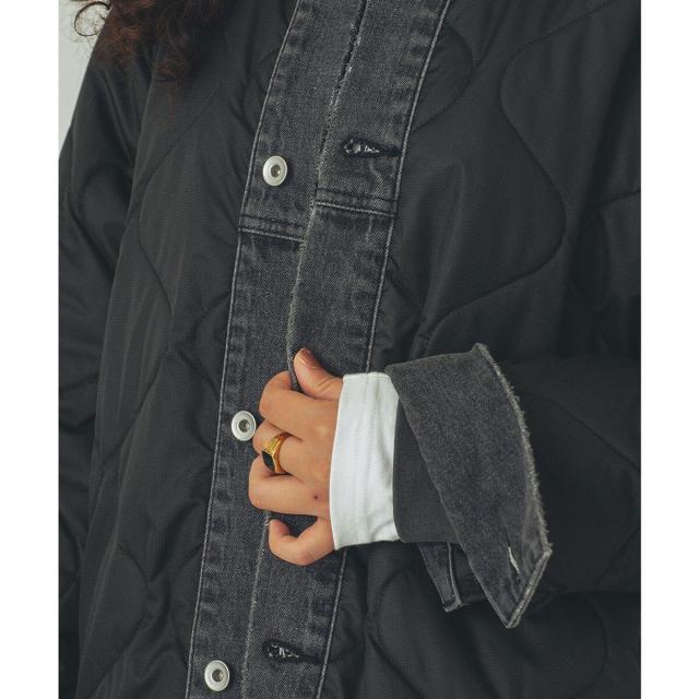ローズバッド（ROSE BUD）/GENEHEAVENS/DENIM x QUILTING JACKETの通販