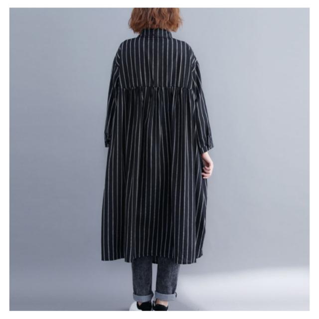 ✽タグ付✨コンバース 【M】シャツワンピース　ストライプ　ロング　総柄e130 楽天市場】シャツワンピース ワンピース レディース ロング