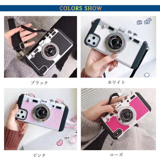 iPhone ケース スマホケース カメラ型 12ProMax 第2世代 iPhone 11/Pro