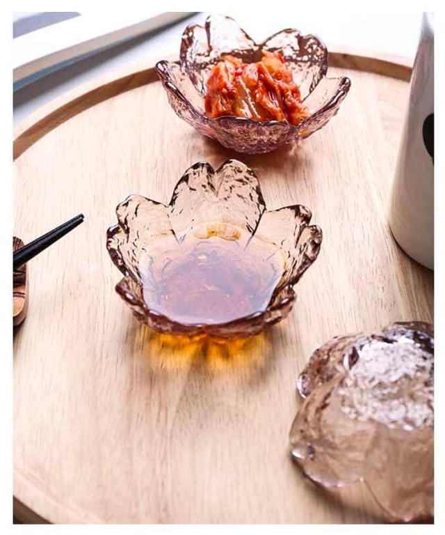 桜 ガラス小鉢 4枚セット サクラ ピンク お皿 小皿 セット 豆皿 食器