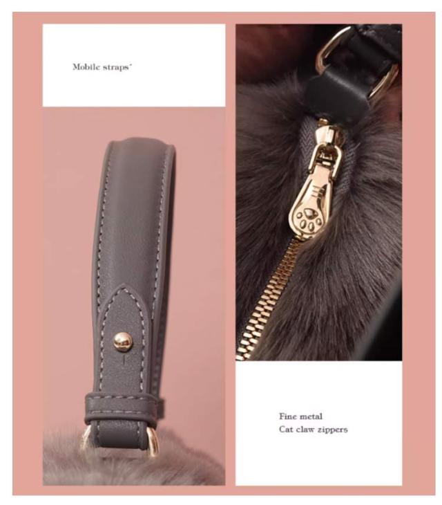 長毛 プレゼント ふわふわ 猫バッグ 2way エコファー 超リアル！ ネコ