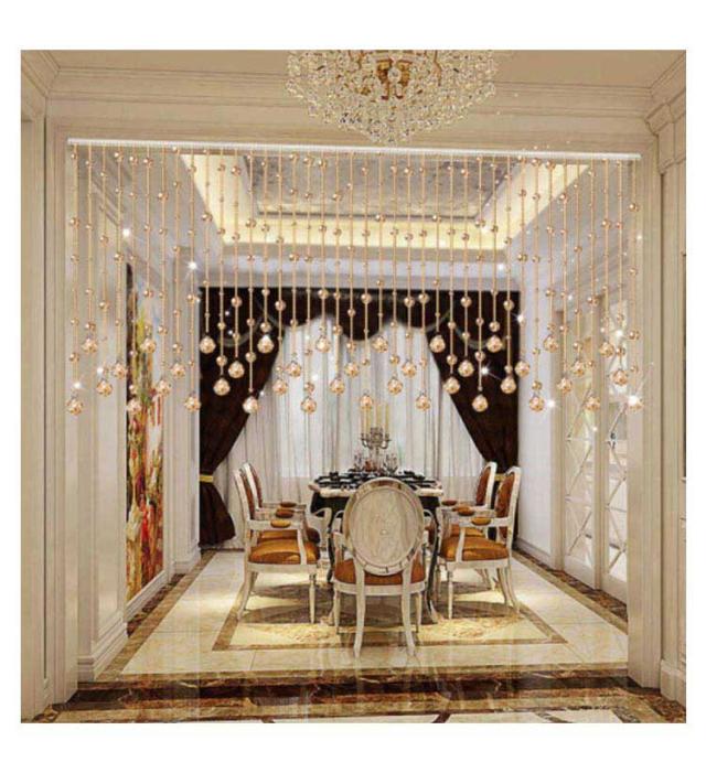 窓 ビーズカーテン きらきら のれん 150cm/180cm パーティー