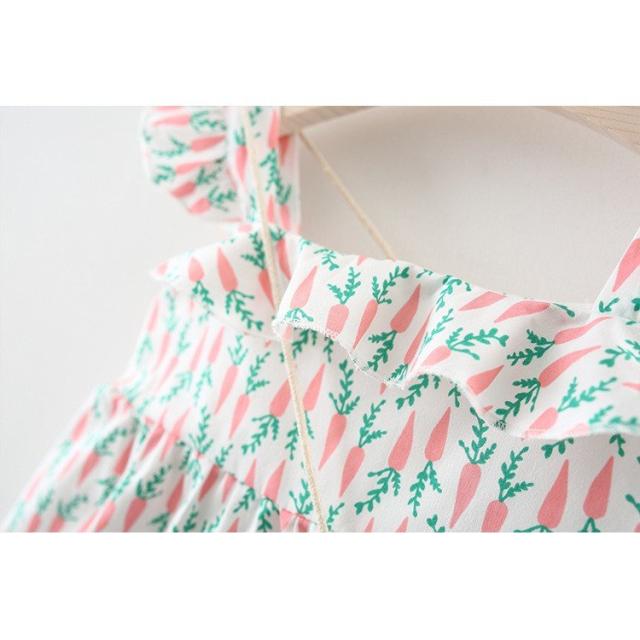 純正品 ワンピース ノースリーブ ベビー キッズ 子供 女の子 フリル フレア キャミソール キャミワンピ ポシェット付き かわいい 夏 イラスト に 大特価 キッズベビー マタニティ キッズ Atualizacao Coruja Cnt Br