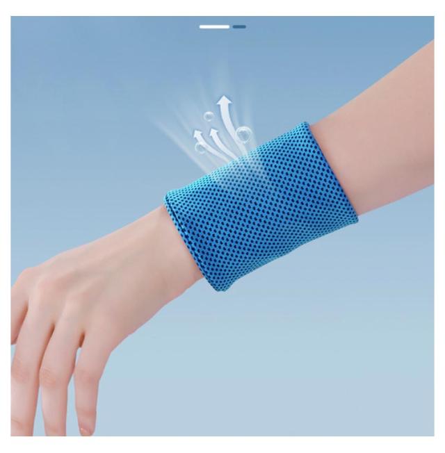 リストバンド　グレー　1個 Amazon | リストバンド 6個セット 黒 吸水 【適度な厚み】 汗