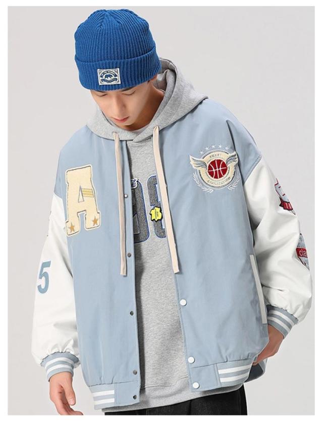 希少 ディーゼル　スタジャン レーシングジャケット M ワッペン ボンバー 8（eight） スタジャン メンズ ジャケット レディース アウター