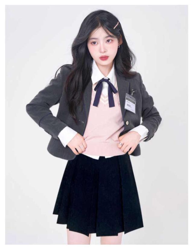 上下セット 制服 ブレザー 女の子 スクール制服 スーツ 韓国 制服 制服