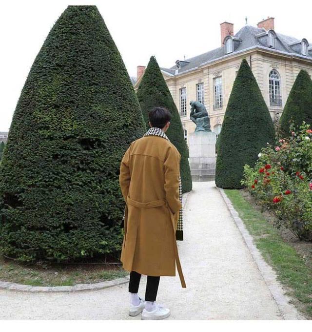 ガウンコート メンズ チェスターコート ロングコート 秋冬 アウター