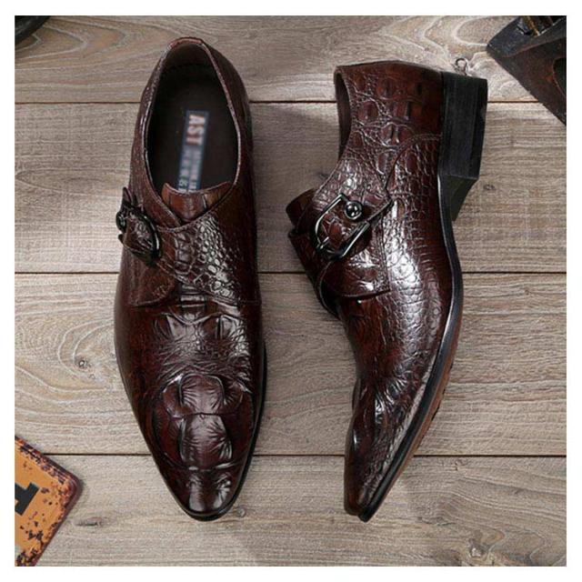 ドレスシューズ メンズ 短靴 ビジネス シューズ 黒 ブラック モンクストラップ 牛革 豚革 レザーシューズ 紳士靴 ホストシューズ パンク ブーツ お兄系 コスプレ 23.5cm 24.5cm 25cm 25.5cm 26cm 26.5cm 27cm 27.5cm 28cm