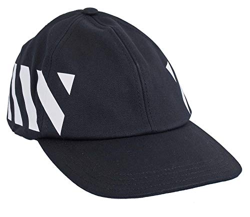 おしゃれ人気 オフホワイト キャップ メンズ Omlb008r 1001 ベースボールキャップ 帽子 コットン ブラック ホワイト 黒 並行輸入品 超特価激安 Www Bnooon Com