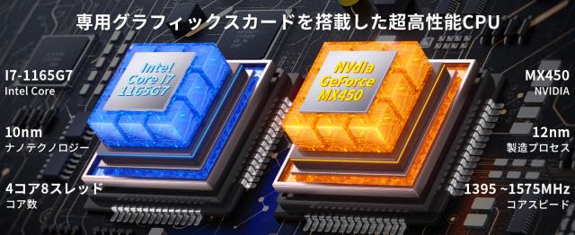 Core i7 ラフィックスカード新高性能ノートパソコン