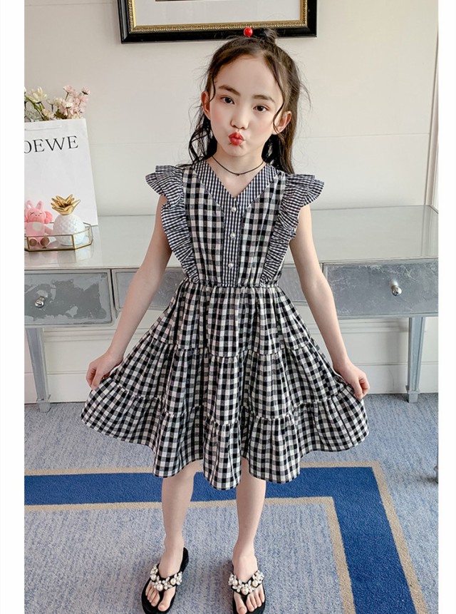 売り尽 ワンピース キッズ 子供服 女の子 夏 ノースリーブ 子供ドレス キッズワンピース ジュニア お姫様 おしゃれ 可愛い カジュアル 新品110 1 Web限定 Endocenter Com Ua