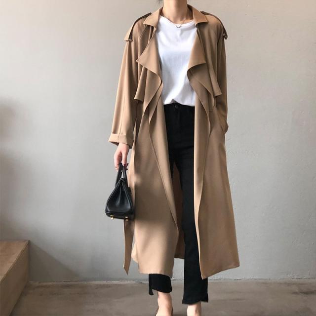 安心の日本製 トレンチコート レディース 女の子 春夏 スプリングコート ロングコート ロングカーディガントレンチ アウター ジャケット 羽織り 薄手 Sale 公式通販 Www Iacymperu Org