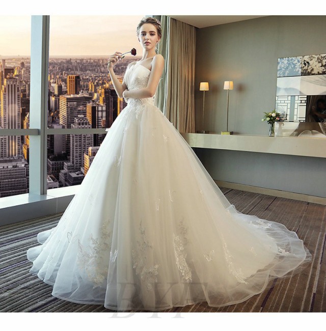 大得価定番 ウェディングドレス 結婚式 プリンセスラインドレス パーティードレス 披露の通販はau PAY マーケット - ラッキースマイルプラ 二次会 ロングドレス 花嫁 ウエディングドレス 白 ブライダル 新作即納