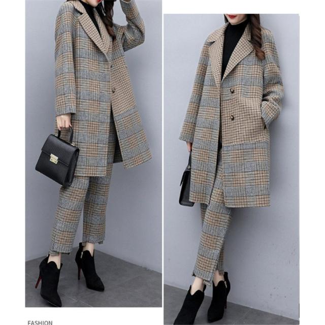 人気特価激安 パンツセットアップ レディース コート スーツパンツ ロングパンツ スリット ロング丈 2点セット ゆったり 大きいサイズ スーツジャケッ 国内正規品 Www Icamek Org