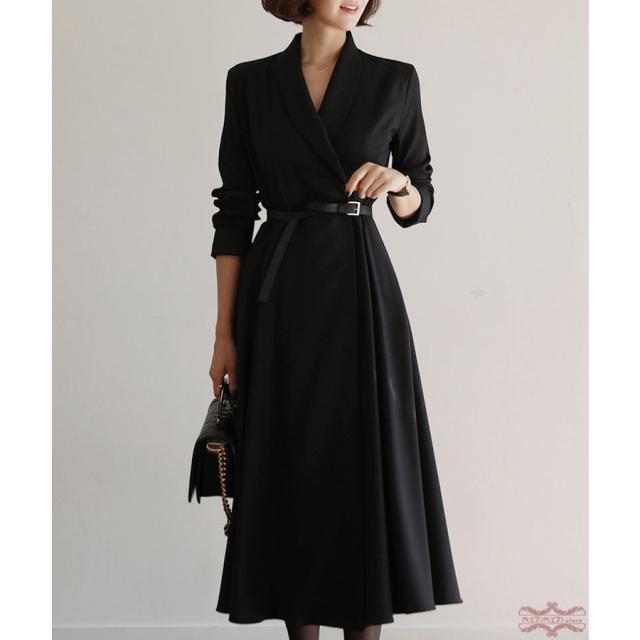 期間限定セール ロング丈ワンピース セレモニースーツ レディース ママ 30代 40代 フォーマルスーツ 卒業式ワンピース シンプル 卒業式 入園式 長袖 Ol セール品 Btygravelmart Ca