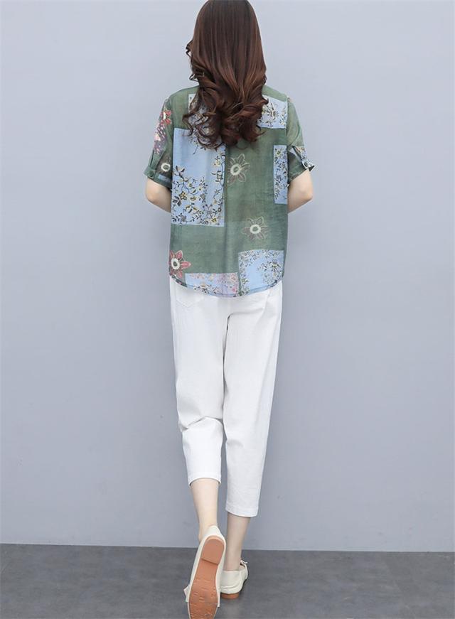 セットアップ レディース 夏 40代 20代 コーデ カジュアル トップス T