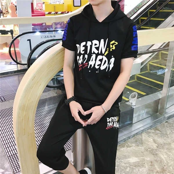 スウェット メンズ パーカー 半袖 Tシャツ 文字 ルームウェア