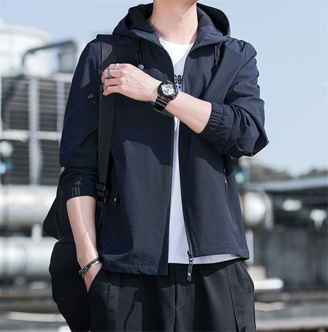 ジャケット メンズ 長袖 春秋 アウター パーカー フード付き ジャンパー トップス コート コーチジャケット フライトジャケット 防風 大きいサイズ カジュアル ジャケット メンズ 長袖 春秋 アウター パーカー フード付き