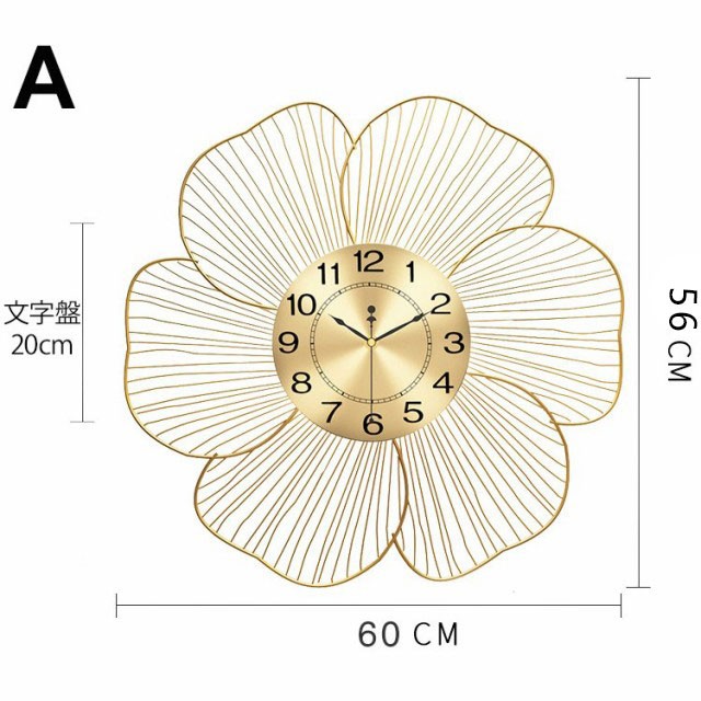 掛け時計 北欧 おしゃれ 引越し祝い 結婚祝い プレゼント ギフト 花びら フラワー ゴージャス ラグジュアリー ゴールド ホワイト  ブラックエレガントの通販はau PAY マーケット - NEXT | au PAY マーケット－通販サイト
