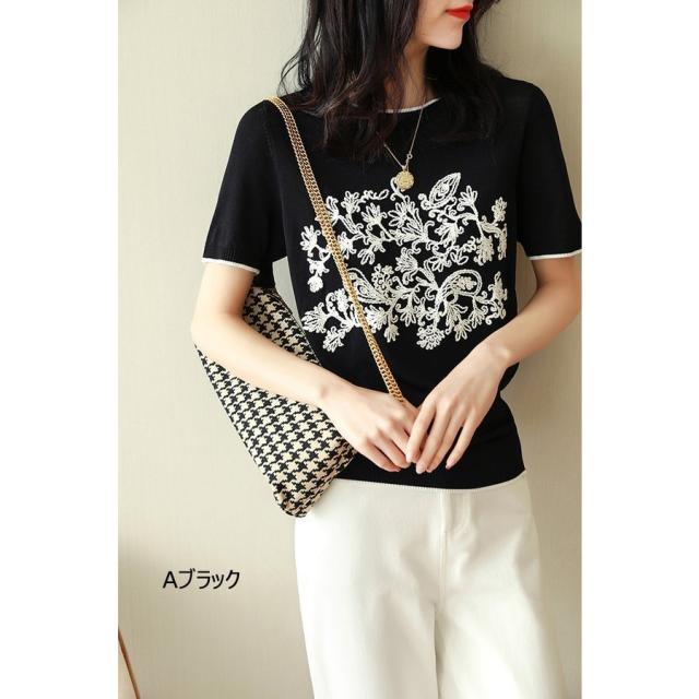 Tシャツ レディース 40代 春夏新作 オシャレブラウス 薄手ニットソー 半袖トップス 白刺繍Tシャツ レション 大人 通勤 ゆったりカットソー 韓国風 30代 50代 楽天市場】Tシャツ レディース 40代 春夏新作 オシャレ 白T