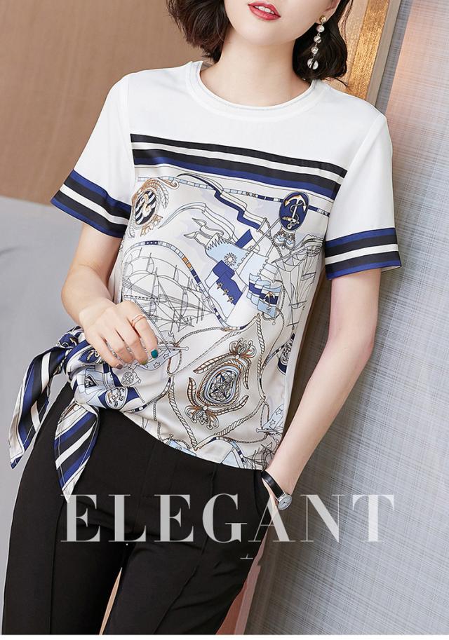 Tシャツ レディース 40代 春夏新作 オシャレブラウス レションTシャツ 半袖トップス プリント Tブラウス 大人 通勤 ゆったりTシャツ カットソー 30代 50代 楽天市場】Tシャツレディース 40代 春夏新作 オシャレブラウス