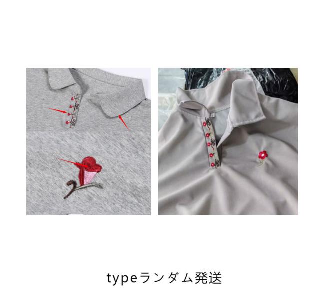 Tシャツ レディース 七分袖 韓国風 春秋 おしゃれ トップス 刺繍 tシャツ ポロシャツ きれいめ 40代 ゆったり カジュアル 大きいサイズ 大人 通勤 着痩せ 新品 Tシャツ レディース 七分袖 韓国風 春秋 おしゃれ トップス 刺繍