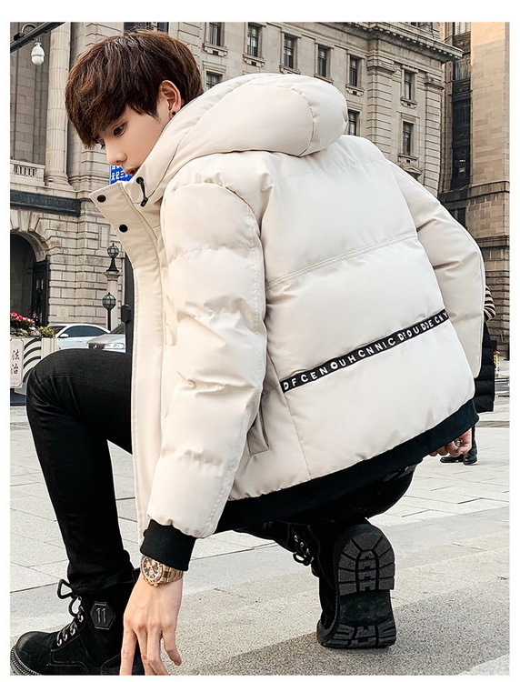 中綿ダウンジャケット メンズ 冬服新作 中綿コート 長袖 アウトドア ショット丈アウター ゆったり 通学通勤 ビジネス M/4XL 防寒服 カジュアル軽量ジャケット
